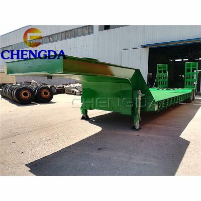Chengda 2 Линия 4 Оси Специальные низкоспеховые полуприцепы